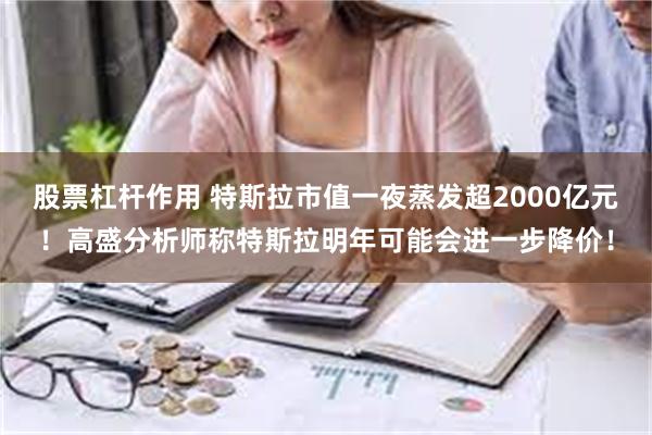 股票杠杆作用 特斯拉市值一夜蒸发超2000亿元！高盛分析师称特斯拉明年可能会进一步降价！