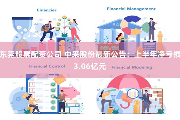 东莞股票配资公司 中来股份最新公告：上半年净亏损3.06亿元