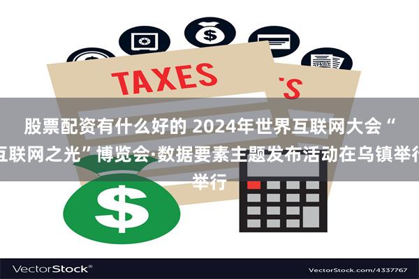 股票配资有什么好的 2024年世界互联网大会“互联网之光”博览会·数据要素主题发布活动在乌镇举行